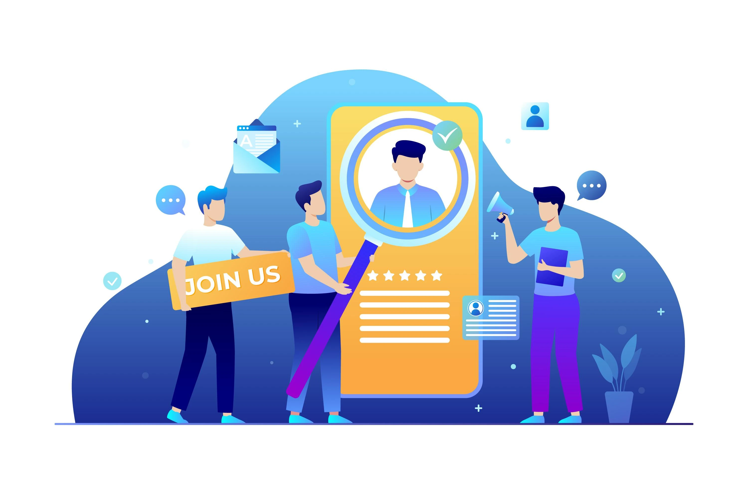 Tiered memberships illustration